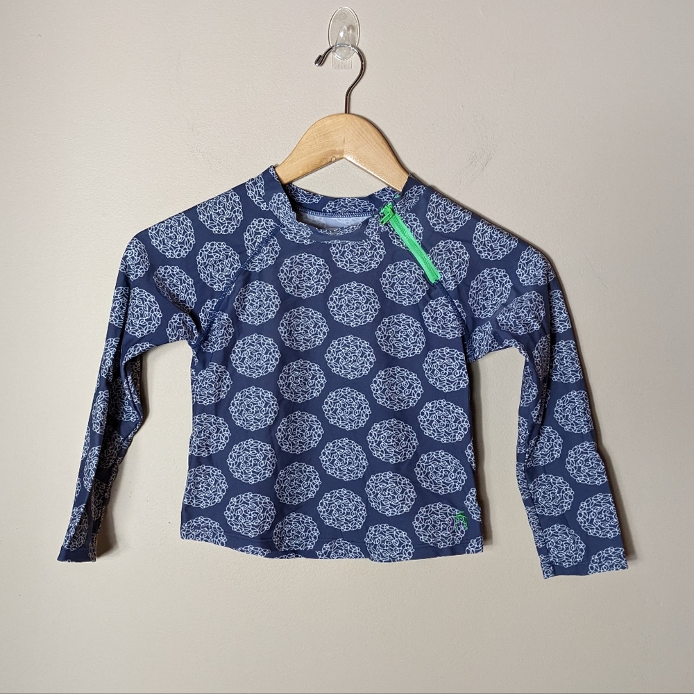 Cabana Life long sleeved rash guard girls size 6